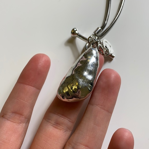 Alloy Opera Crystal Pendant Necklace NEW Bohemian - Picture 4 of 8